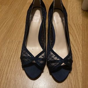 Navy Sequin I Miller Dress Shoes
